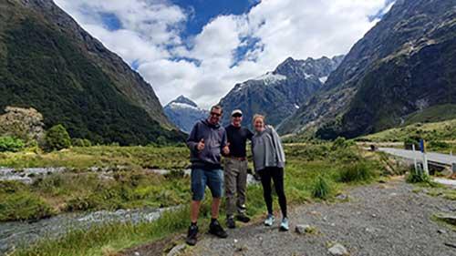Students studying abroad